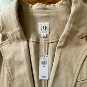 Gap Oversized Linen Blazer- Women’s XL ✨